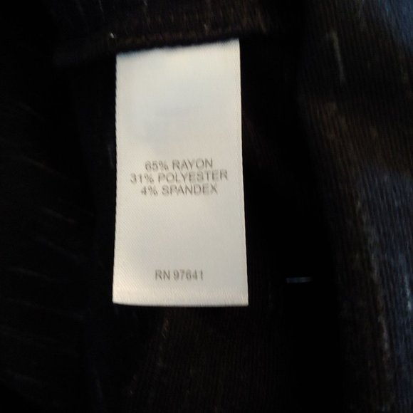 J. Jill Wearever black/gray long sleeve turtle neck knee length dress S pockets - Picture 13 of 15